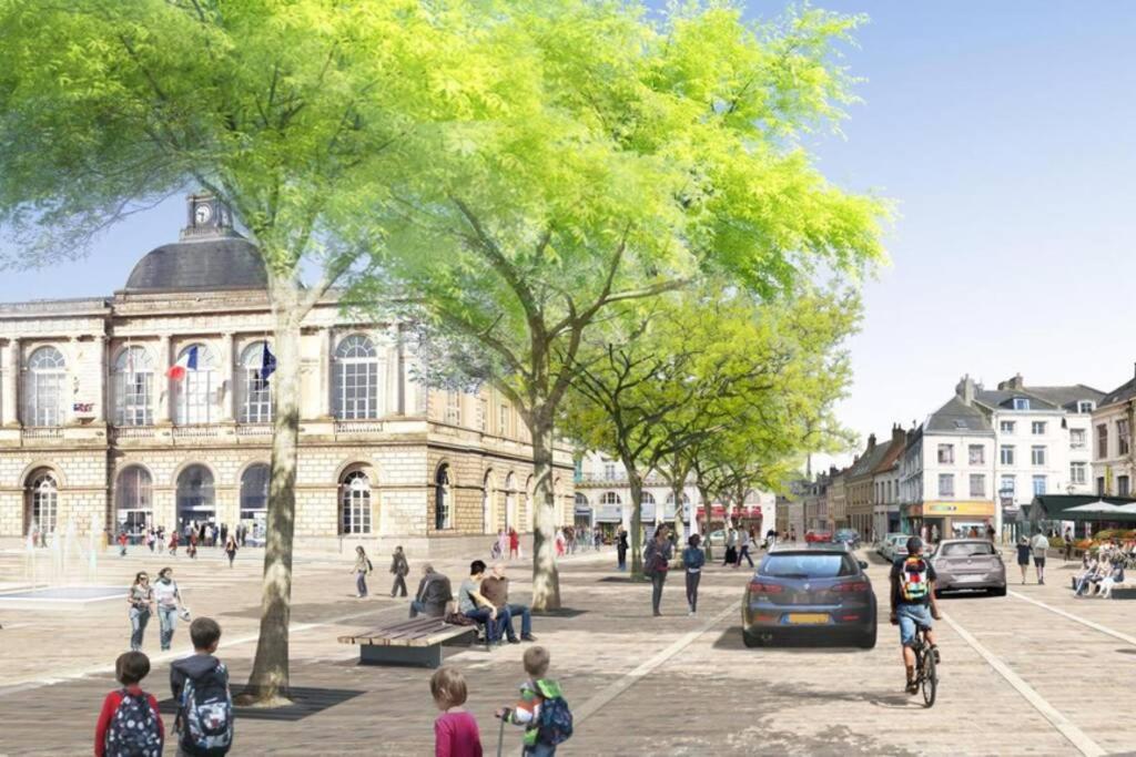 شقة Duplex Ideal Famille, 2 Mn De St-Omer Centre Saint-Martin-au-Laert المظهر الخارجي الصورة