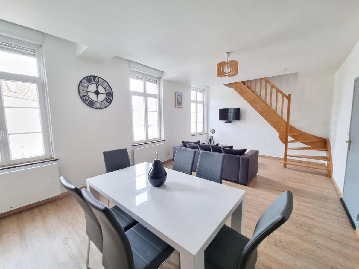 شقة Duplex Ideal Famille, 2 Mn De St-Omer Centre Saint-Martin-au-Laert المظهر الخارجي الصورة