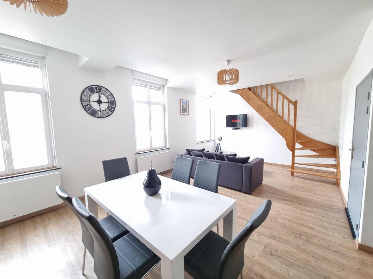 شقة Duplex Ideal Famille, 2 Mn De St-Omer Centre Saint-Martin-au-Laert المظهر الخارجي الصورة